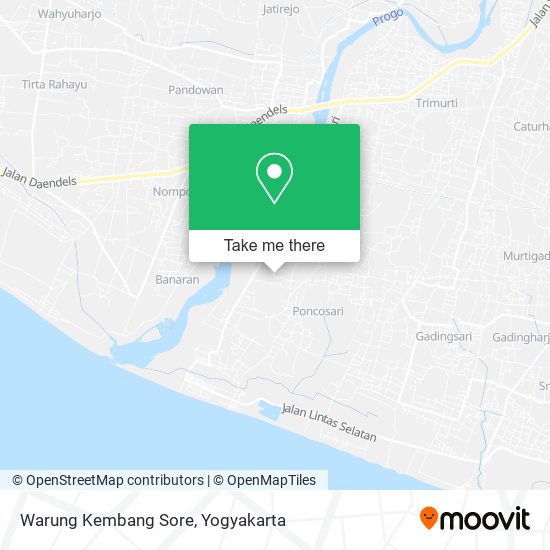 Warung Kembang Sore map