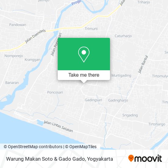 Warung Makan Soto & Gado Gado map
