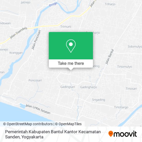 Pemerintah Kabupaten Bantul Kantor Kecamatan Sanden map