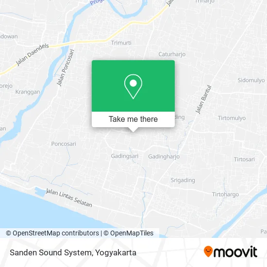 Sanden Sound System map