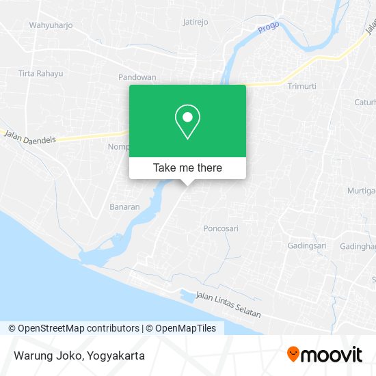 Warung Joko map