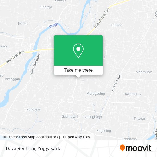 Dava Rent Car map