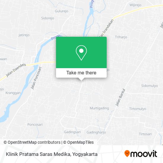 Klinik Pratama Saras Medika map