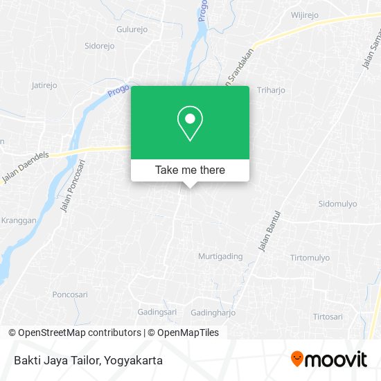 Bakti Jaya Tailor map