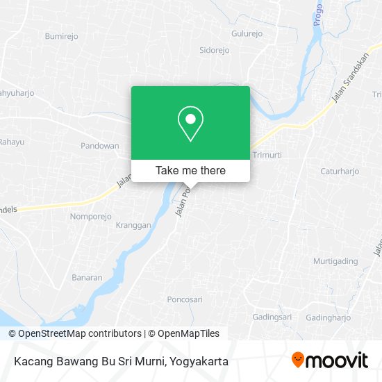 Kacang Bawang Bu Sri Murni map