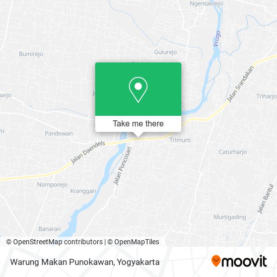 Warung Makan Punokawan map