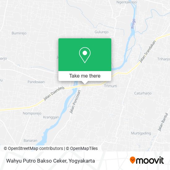 Wahyu Putro Bakso Ceker map