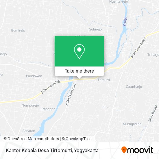Kantor Kepala Desa Tirtomurti map