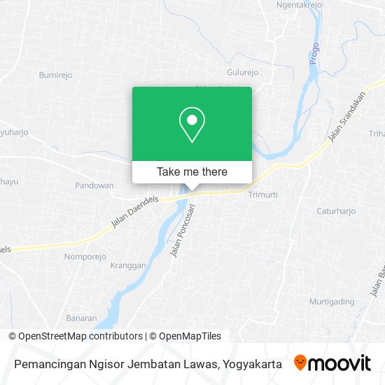 Pemancingan Ngisor Jembatan Lawas map