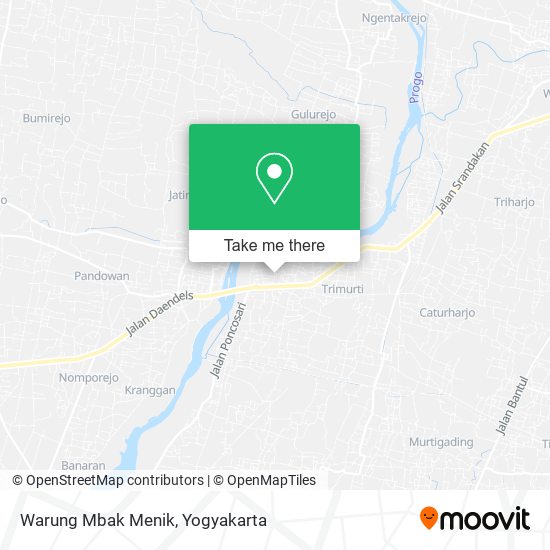 Warung Mbak Menik map