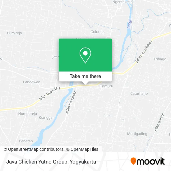 Java Chicken Yatno Group map