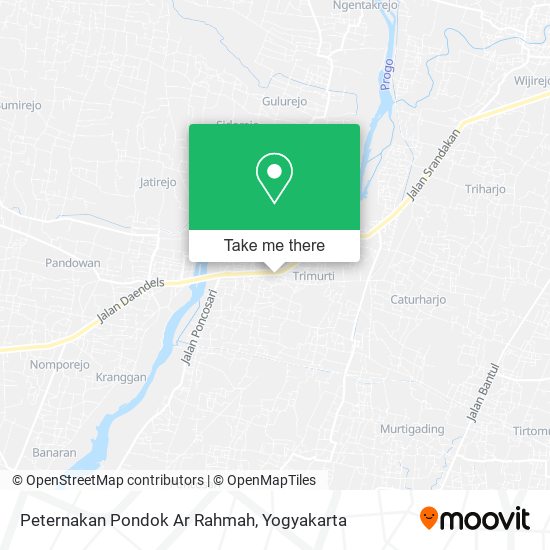 Peternakan Pondok Ar Rahmah map