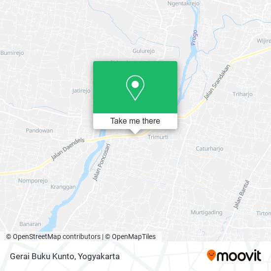 Gerai Buku Kunto map