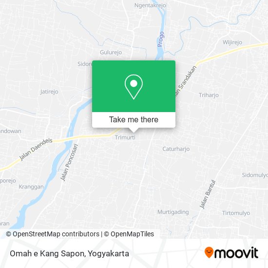 Omah e Kang Sapon map