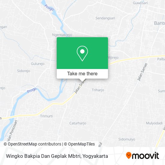 Wingko Bakpia Dan Geplak Mbtri map
