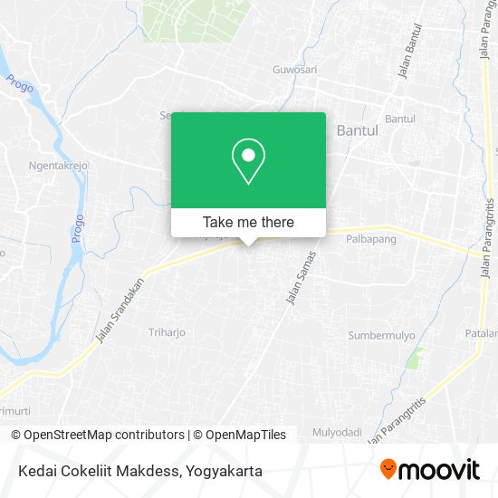 Kedai Cokeliit Makdess map