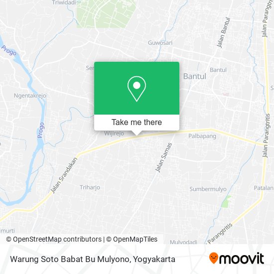 Warung Soto Babat Bu Mulyono map
