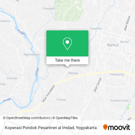 Koperasi Pondok Pesantren al Imdad map
