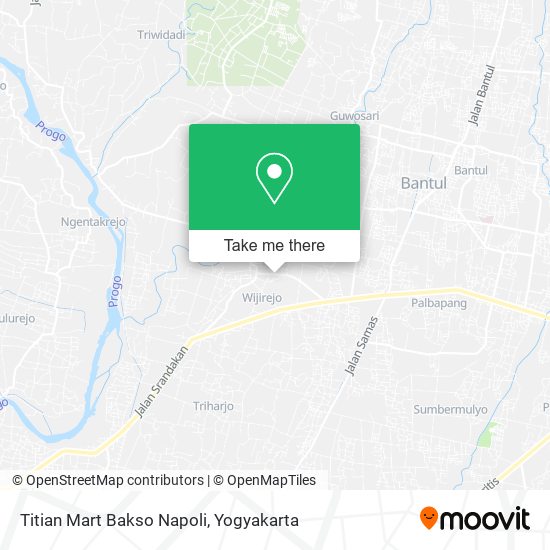 Titian Mart Bakso Napoli map