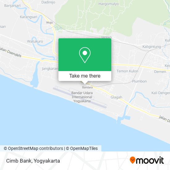 Cimb Bank map