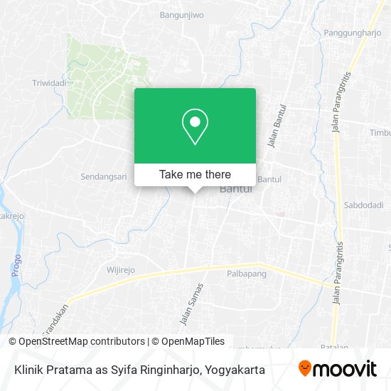 Klinik Pratama as Syifa Ringinharjo map