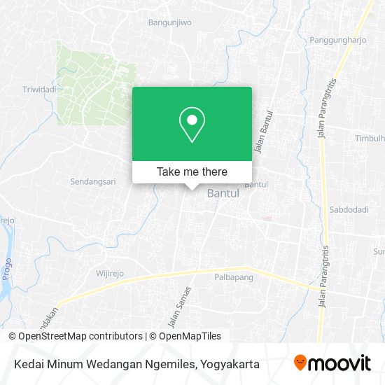 Kedai Minum Wedangan Ngemiles map