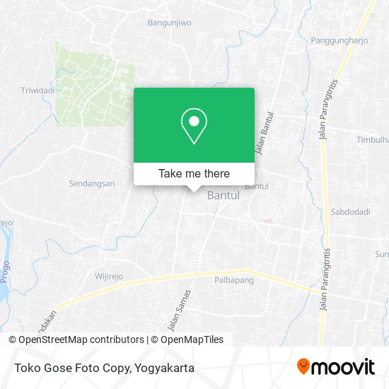 Toko Gose Foto Copy map
