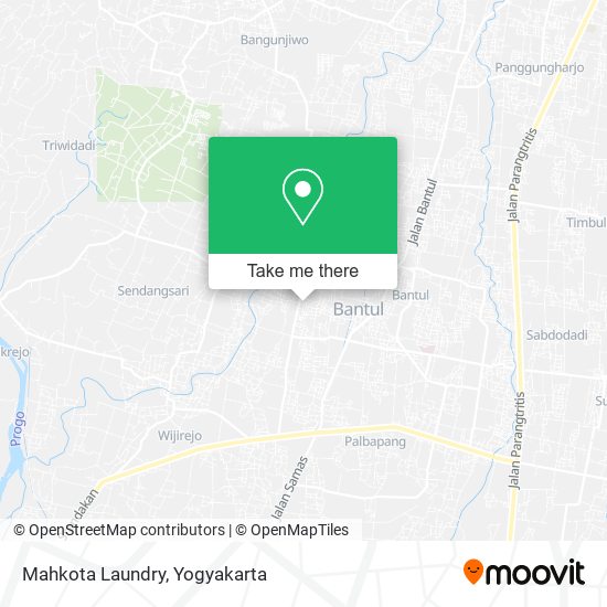 Mahkota Laundry map