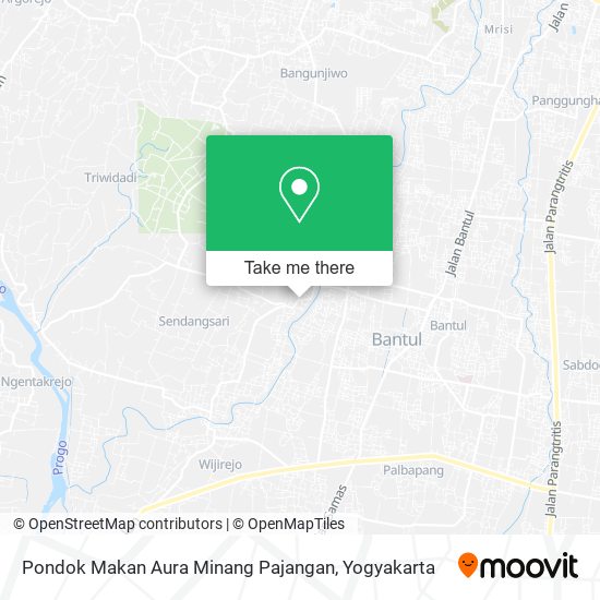 Pondok Makan Aura Minang Pajangan map