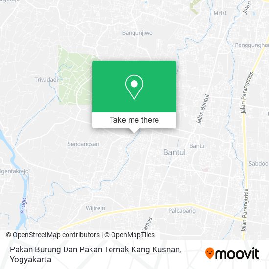 Pakan Burung Dan Pakan Ternak Kang Kusnan map