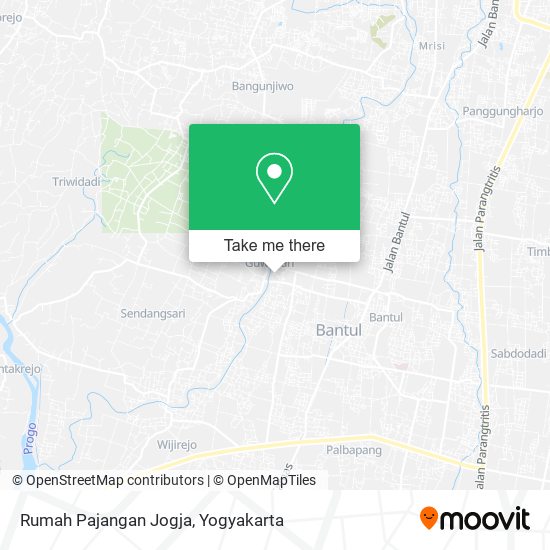 Rumah Pajangan Jogja map