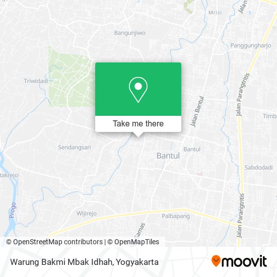 Warung Bakmi Mbak Idhah map