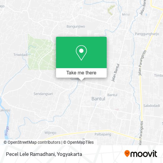 Pecel Lele Ramadhani map