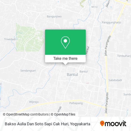 Bakso Aulia Dan Soto Sapi Cak Huri map