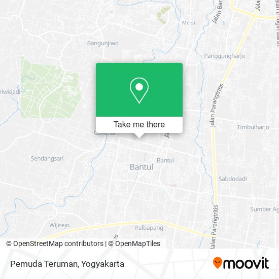 Pemuda Teruman map