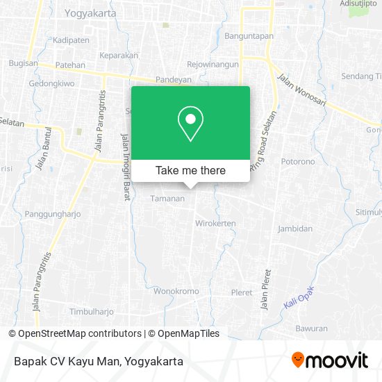 Bapak CV Kayu Man map