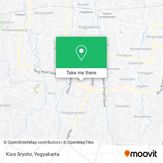 Kios Sryoto map