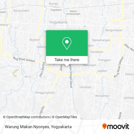 Warung Makan Nyonyes map