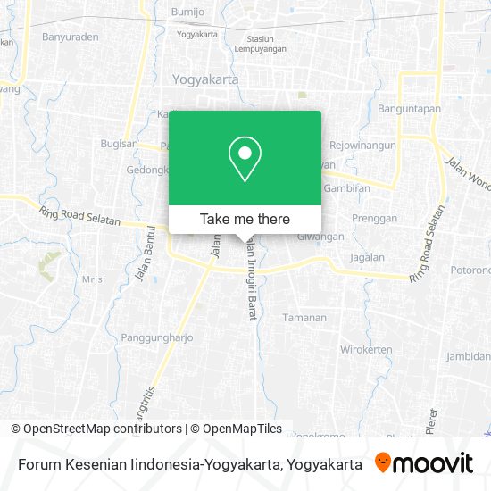 Forum Kesenian Iindonesia-Yogyakarta map