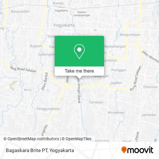 Bagaskara Brite PT map