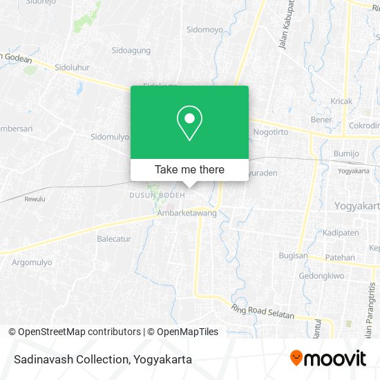 Sadinavash Collection map