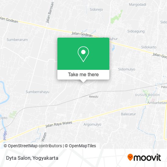 Dyta Salon map