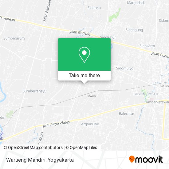 Warueng Mandiri map