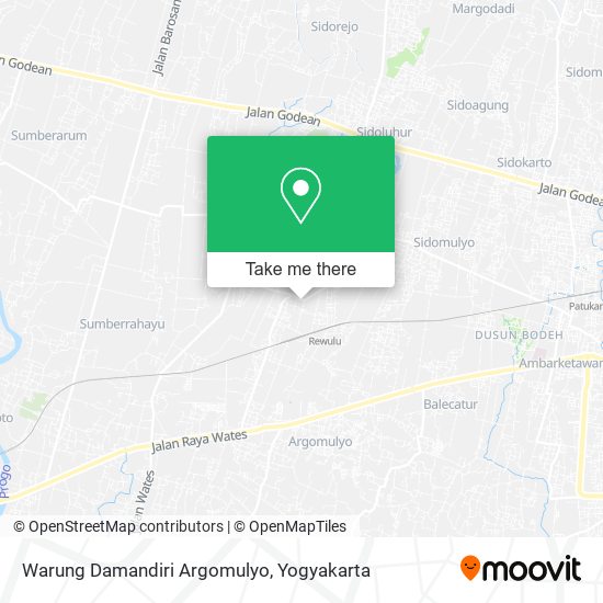 Warung Damandiri Argomulyo map