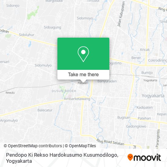 Pendopo Ki Rekso Hardokusumo Kusumodilogo map