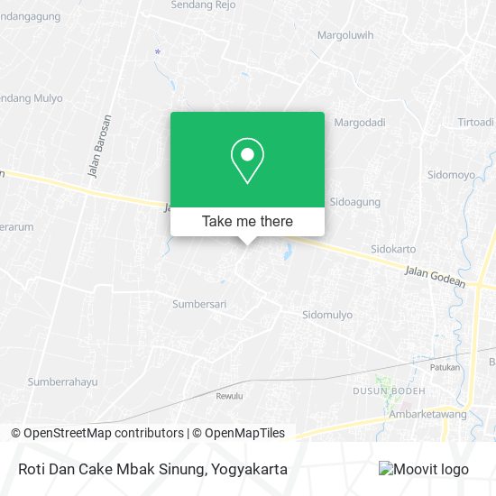 Roti Dan Cake Mbak Sinung map