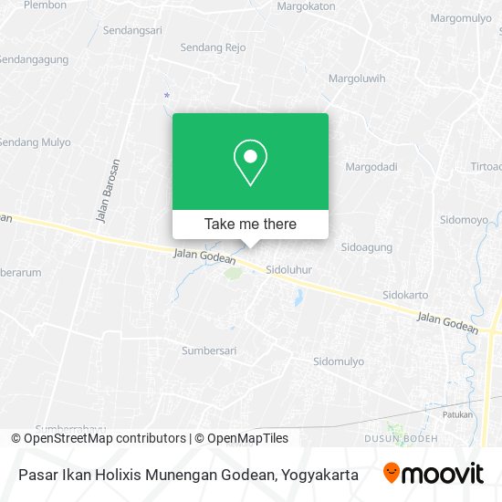 Pasar Ikan Holixis Munengan Godean map