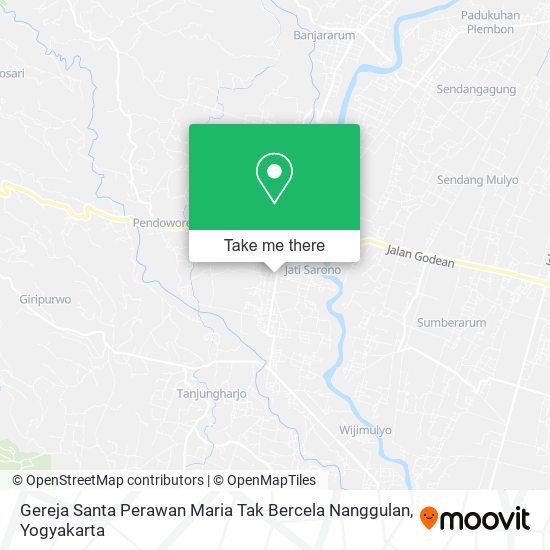 Gereja Santa Perawan Maria Tak Bercela Nanggulan map