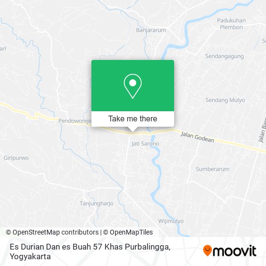 Es Durian Dan es Buah 57 Khas Purbalingga map