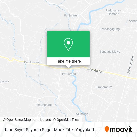 Kios Sayur Sayuran Segar Mbak Titik map